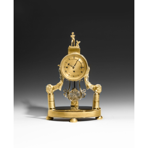 EMPIRE MANTLEPIECE CLOCK EMPEROR NAPOLEON BONAPARTE